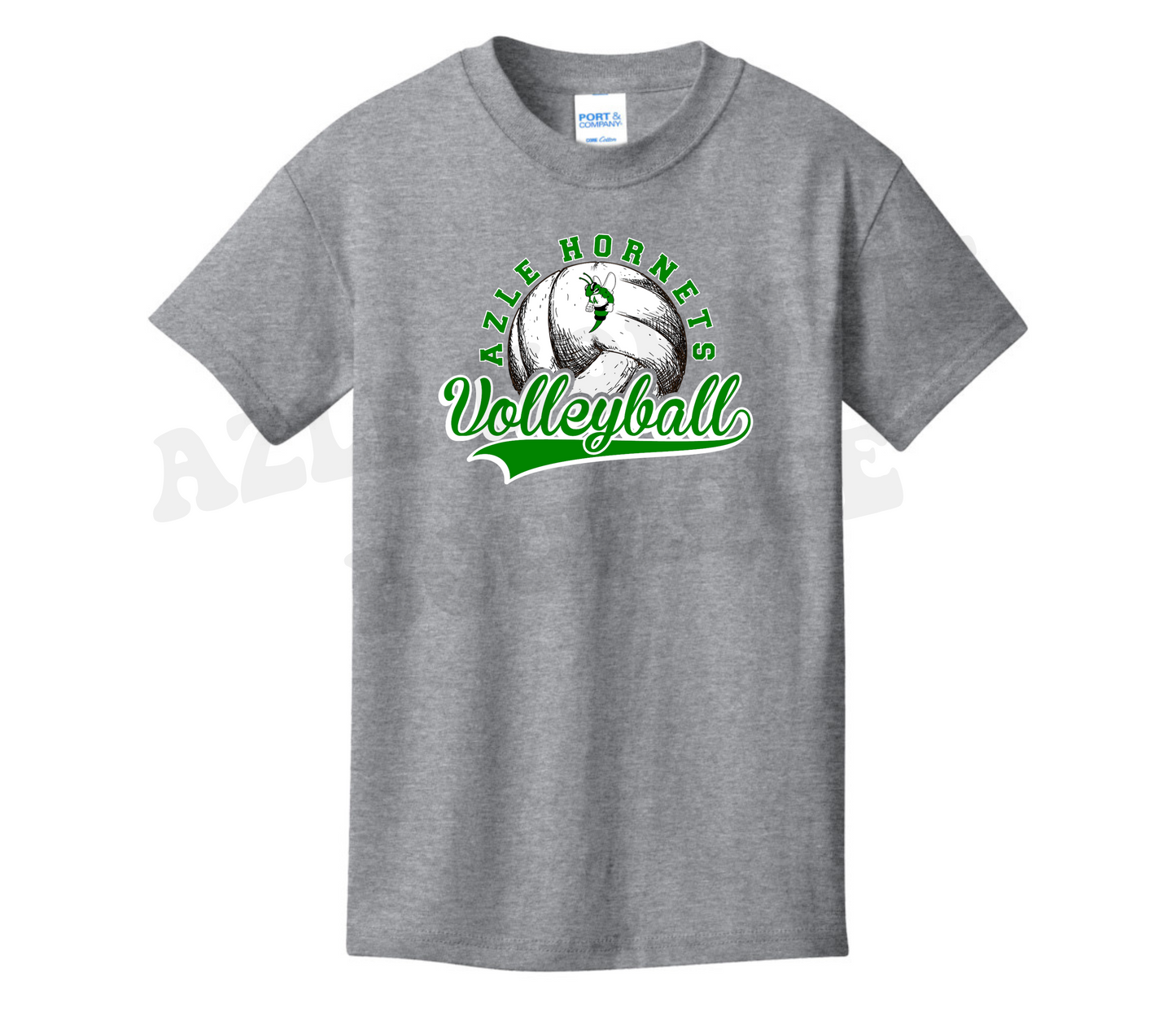 Youth Sketched Volleyball Shirt