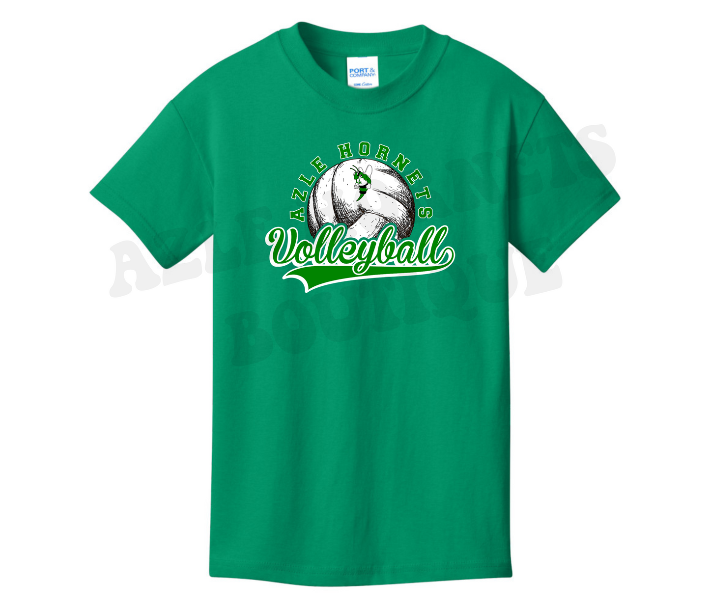 Youth Sketched Volleyball Shirt