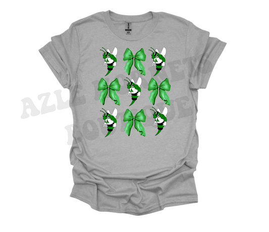 Adult Azle Hornets & Bows Shirt