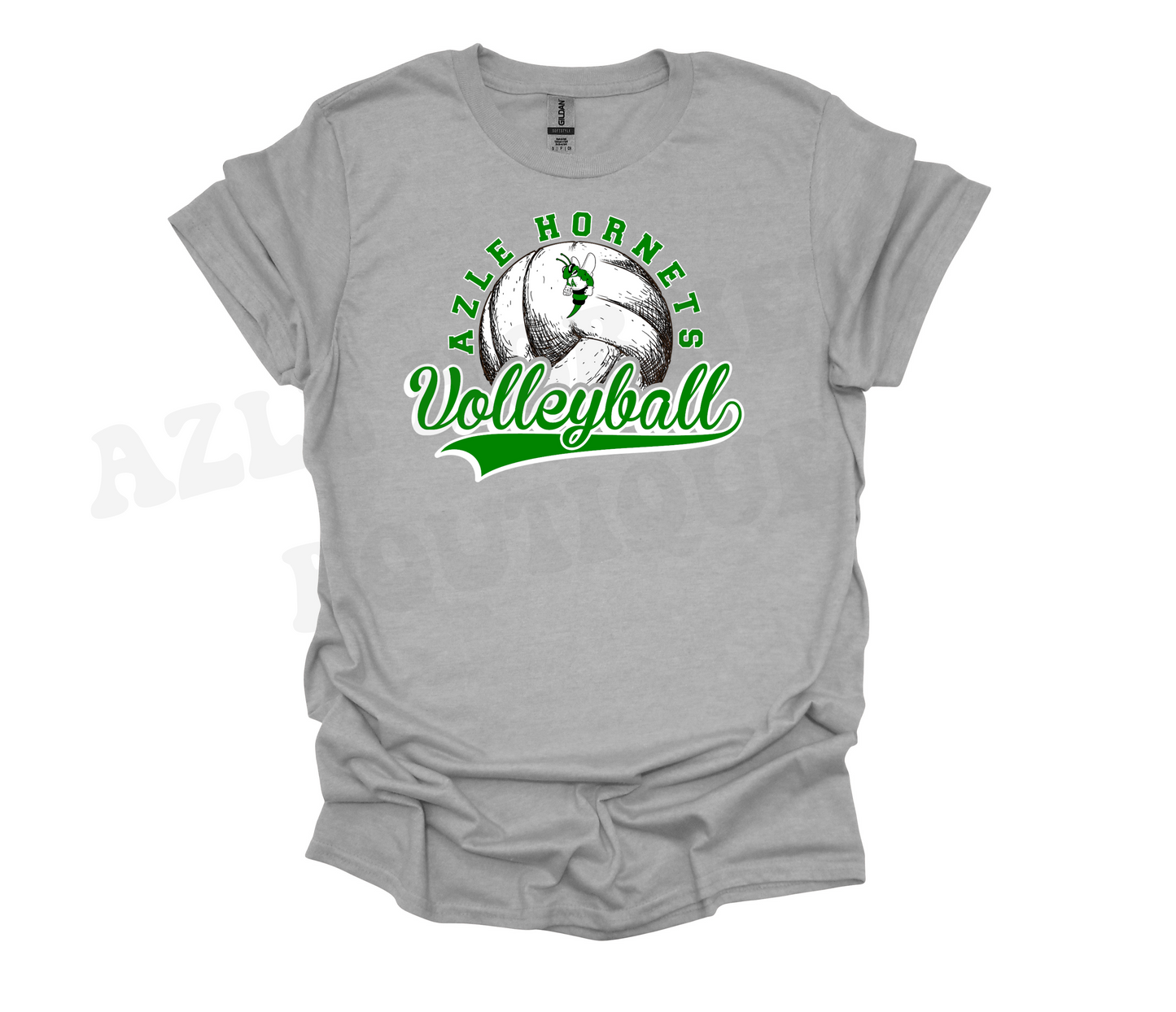 Adult sketched Volleyball Shirt