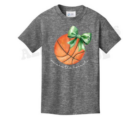 Youth Bow Basketball We are the Hornets Shirt