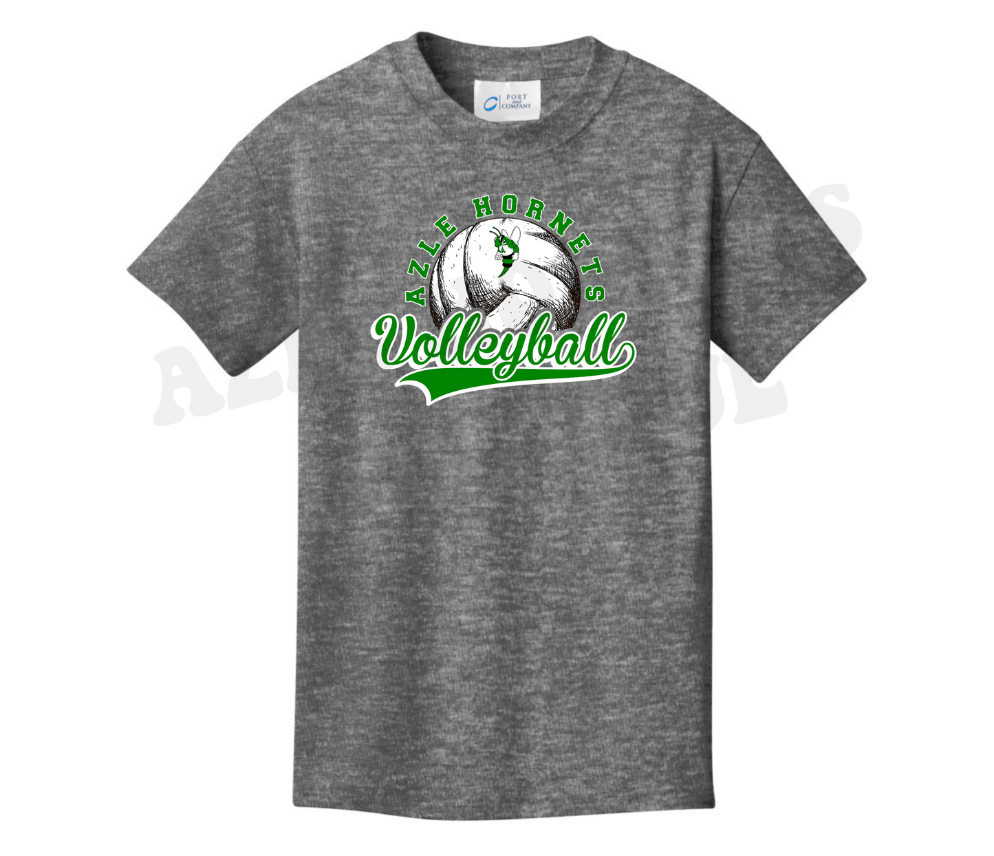 Youth Sketched Volleyball Shirt