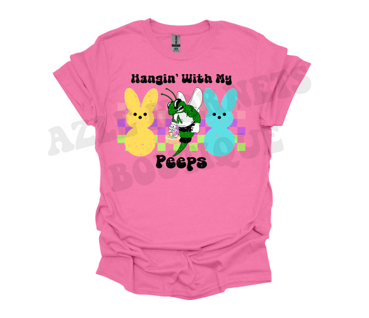 Adult Azle Hornet Hangin' with my Peeps Shirt