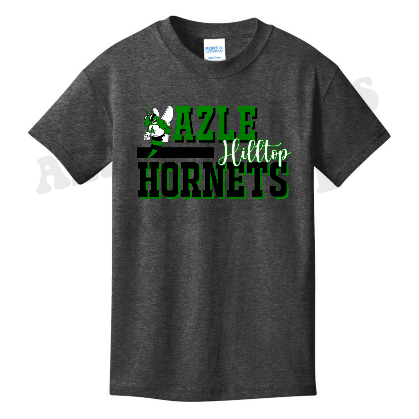 Youth Simple Azle Hilltop Hornets T-Shirt