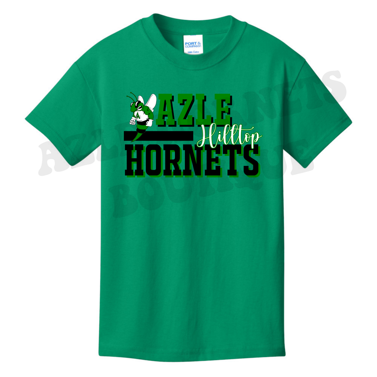 Youth Simple Azle Hilltop Hornets T-Shirt